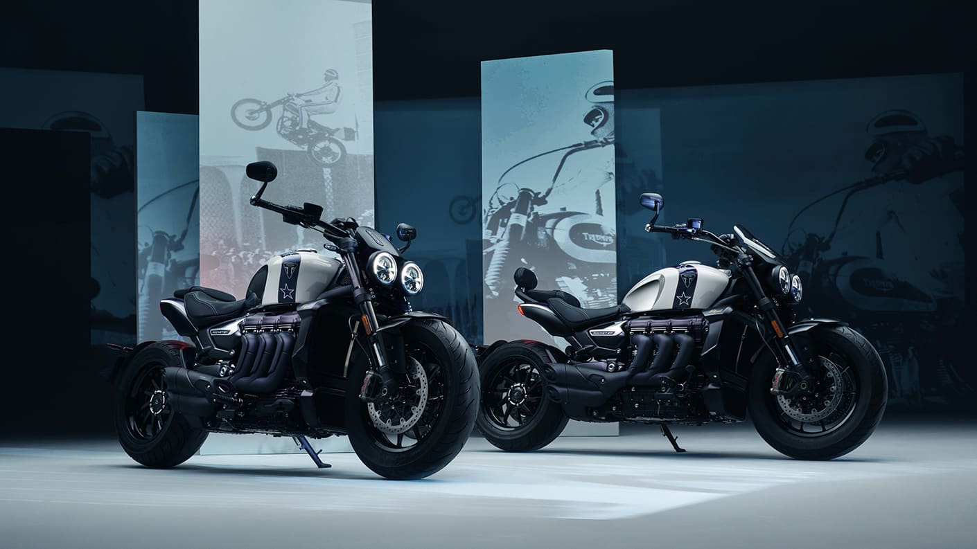 TRIUMPH 极速赛车-168极速赛车-英国极速赛车-一分钟极速赛车-75秒极速赛车 Rocket 3 Evel Knievel Editions