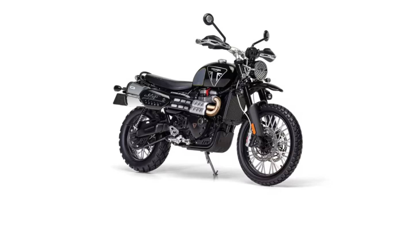 James Bond Corgi Bike Model
